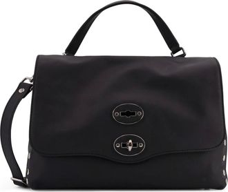 Zanellato Tassen, Dames, Zwart, ONE Size, Leer, Postina Saeta Tas