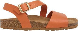 Celtic & Co. Aysmetric Strap Sandal in Orange at Nordstrom, Size 11