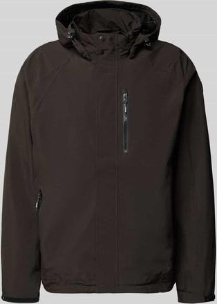 Killtec Jacke mit Napoleontasche Modell KOS in Black, Gr&ouml;&szlig;e XXXL