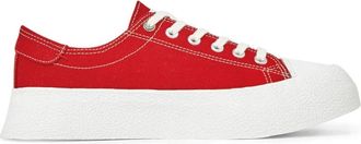 East Pacific Trade Rode Stof Dive Sneakers - Dames - Sneakers - Rood - 41 EU - Schoenen