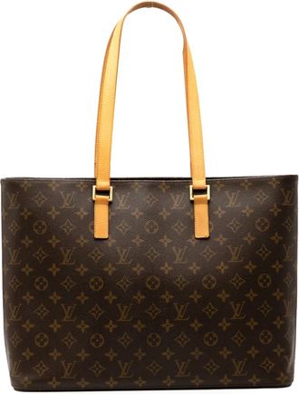 Louis Vuitton 2000 Luco shopper met monogram - Bruin