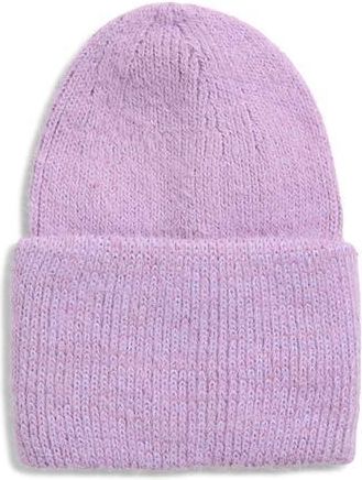 Tasha Cuffed Knit Beanie in Lilac at Nordstrom Rack