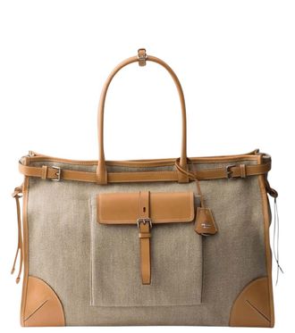 Prada Natural Bonnie Large Tote