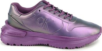 Calvin Klein Dames, Schoenen, Paars, Maat: 38 EU Leer