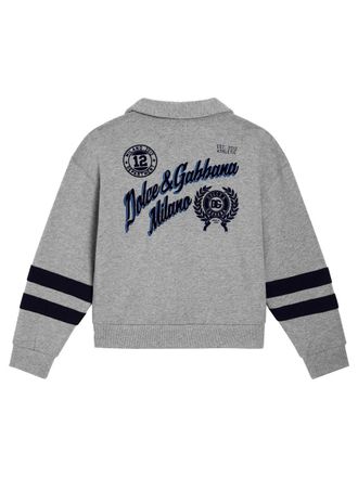 Dolce & Gabbana Pure Cotton Sweatshirt - Gray