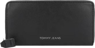 Tommy Hilfiger Ess Must Large Wallet - Dames - Portefeuilles - Zwart - ONE Size - Accessoires