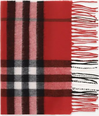 Burberry Check cashmere Scarf Female UNI