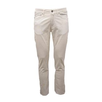 BRIGLIA 1949 Chinos, male, White, Size: W30 Ribot-C Trousers