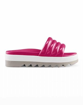 Cougar Womens Prato Slide Sandals In Orchid