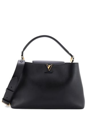 Louis Vuitton Capucines Souple Bag Leather GM satchel - Nero