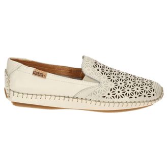 Pikolinos Jerez 578-4907 Leather Womens Loafers Shoes - Nata - Size:UK 8-8.5