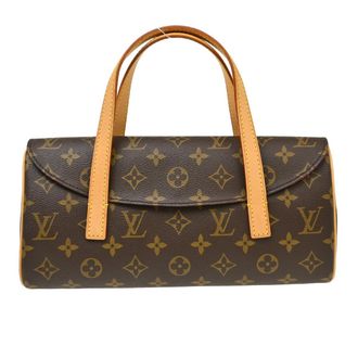 Louis Vuitton Sonatine Monogram Canvas Brown Canvas Handbag (Pre-Owned)