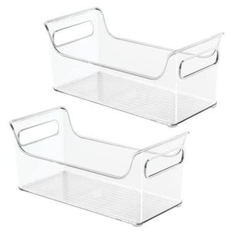 iDesign Plastic Condiment Organizer with Handles, Set of 2, Clear, Made in USA at Nordstrom