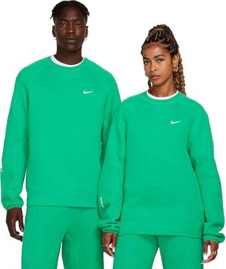 Nike x NOCTA Drake Tech Fleece Crew Sweatshirt Stadium Green FD8457-324