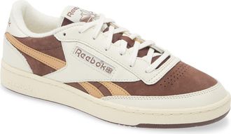 Reebok Club C Revenge II Sneaker in Vintagechalk/campusbrown/camel at Nordstrom, Size 11.5
