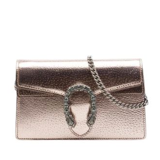 Gucci Borsa Pre-owned Mini Dionysus Crossbody - - Pre-owned - Donna - Rosa - ONE SIZE