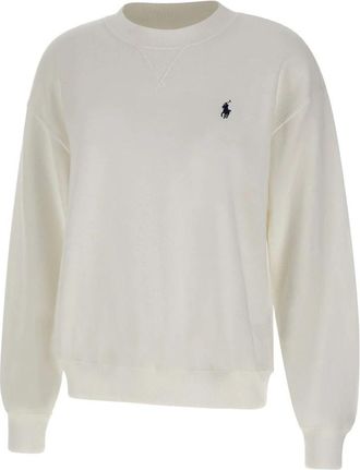 Polo Ralph Lauren Sweaters Wit - Dames - Sweatshirts - Wit - XS - Katoen - Hoodies & sweatvesten