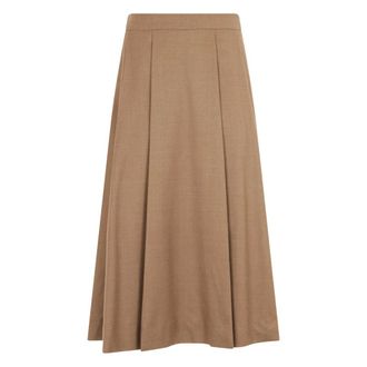 Slowear Slowear, Dames, Rokken, Bruin, Maat: S Viscose