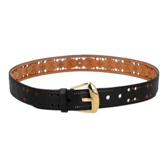 Louis Vuitton Pre-owned Belts, female, Black, Size: ONE SIZE Pre-owned Nomade Monogram Santur Phoenix Belt