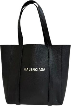 Balenciaga Pre-owned Tote Bags, female, Black, Size: ONE SIZE Pre-owned Vintage Tote Bag