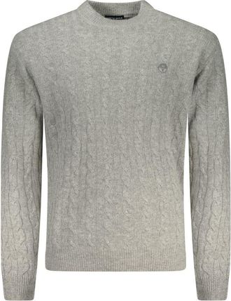 North Sails Grigio Poliammide Men Mens Sweater