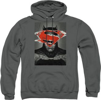 Gildan Batman V Superman Batman Poster Adult Pull Over Hoodie / Hooded Sweatshirt