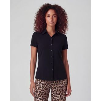 Lords of Harlech Solid Womens Shirts in Black at Nordstrom, Size Xx-Large