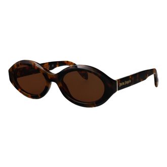Palm Angels Daly Sunglasses - unisex - Palm Angels - Sunglasses - Brown - 53 MM - Accessories