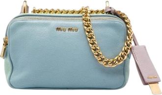 Miu Miu Borsa Crossbody Pre-owned - - Pre-owned - Donna - Blu - ONE SIZE