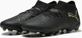 Puma Mens 8 Pro Firm Ground Football Boots - Black - Size: 11.5