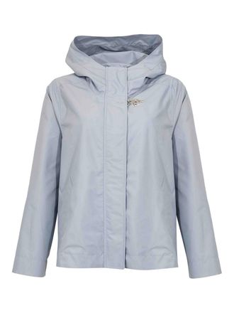 Fay Short parka in technical poplin with hook