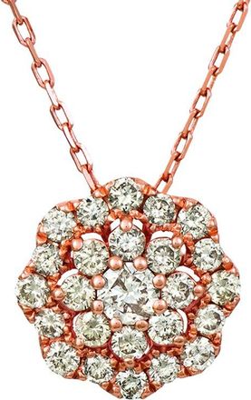 Le Vian 14K Rose Gold 0.67 Ct. Tw. Diamond Necklace