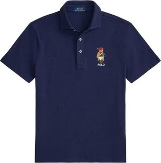 Polo Ralph Lauren Custom Slim Fit Polo Bear Mesh Polo, Size XX-Large