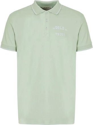 In Gold We Trust Boris Heren Stijlvol Shirt - Heren - Polos - Groen - L - Tops