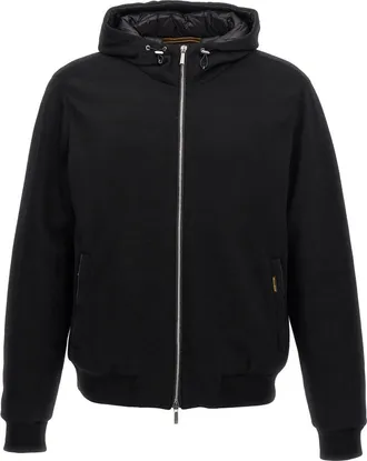 Moorer Black Brigno-Mrw Jacket