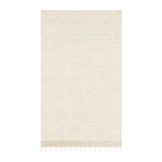 MC2 Saint Barth Home, Dames, Beige, ONE Size, Katoen, Foutas Lurex Gestreepte Strandlaken