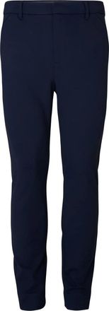 Pla&icirc;n Slim-fit Pantalon - Heren - Nette broeken - Blauw - W36 - Leer - Broeken