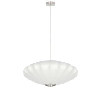 Light & Living Light&living - L&aacute;mpara Colgante - Fay - Blanco - Pl&aacute;stico - E27