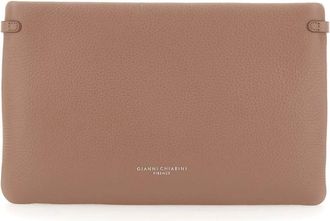 Gianni Chiarini Tassen, Dames, Roze, ONE Size, Leer, Hermy Clutch