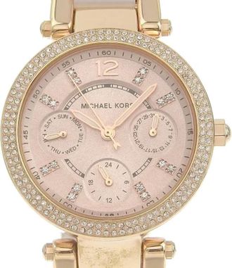 Michael Kors Pre-owned Metal watches - Dames - Vintage Horloges - Roze - ONE Size - Vintage