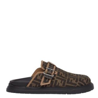 Fendi Mens Feel Sabots Sandals, Brand Size 7 ( US Size 8 )
