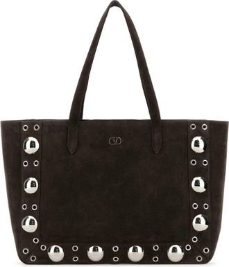 Valentino Garavani Nellc&ocirc;te Tote Bag - Dames - Shoppers - Bruin - ONE Size - Leer - Tassen