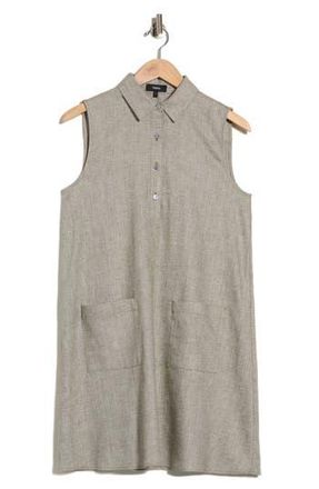 Theory Linen Blend Shirtdress in Kalamata at Nordstrom Rack, Size X-Large