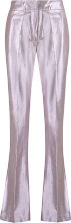 Genny Lurex Cotton Trousers