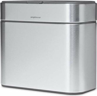 Simplehuman Pattumiere - Pattumiera 4 l, acciaio inox CW1645