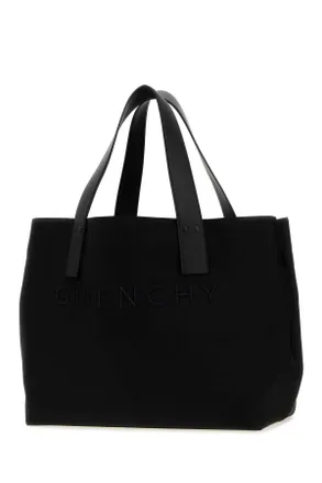Givenchy Mens Black Canvas Givenchy Cargo Shopping Bag Exterior: Nylon Acrylic Borse A Mano