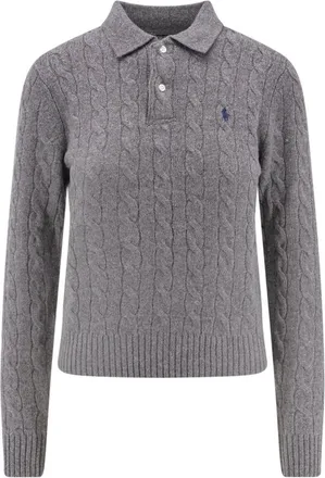 Polo Ralph Lauren Mujer, Jerseys, Gris, Talla: M
