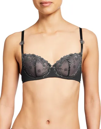 Simone P&eacute;r&egrave;le Delice Embroidered Demi Bra