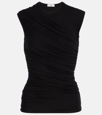 A Gold E Ester ruched top