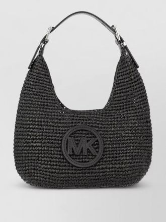 Michael Kors shoulder bag woven texture top handle